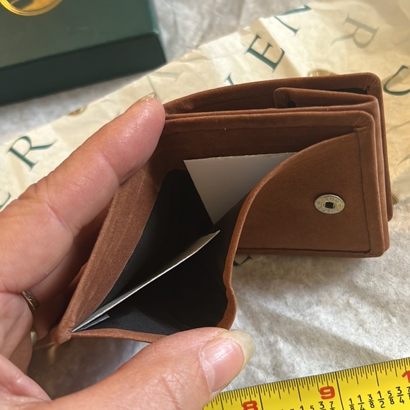 Levenger Century leather Coin Case in original box - Picture 3 of 6